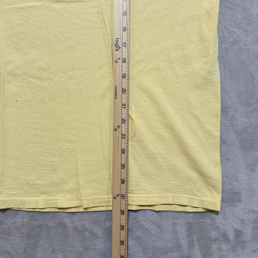 VTG Mossimo Punchin The Clown T-Shirt Men L Yellow Limited Edition Grunge 90 USA - Picture 8 of 10